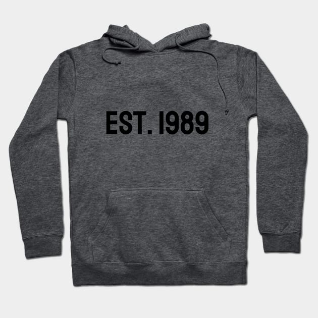 Established 1989 Hoodie by TeaShirts